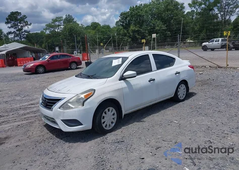 2016 Nissan Versa 1.6 S+ z USA, uszkodzony, nr VIN 3N1CN7AP9GL865214
